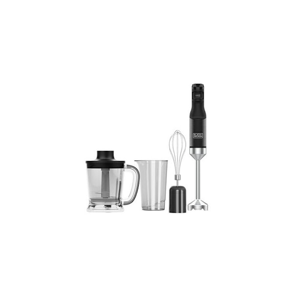 Stavblender - Black+Decker - BXHBA1501E - 1500 W - Rustfrit Stål - 2 års garanti