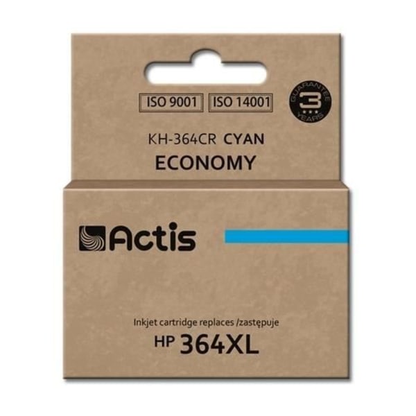 Cyan blækpatron ACTIS til HP (erstatning for HP 364XL CB323EE)