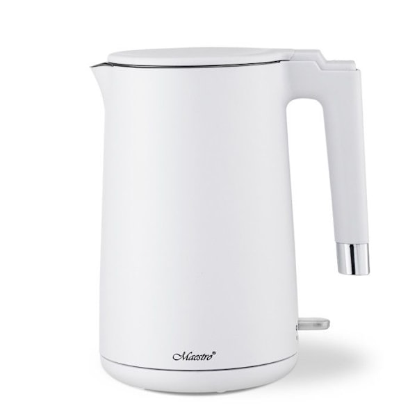 Elektrisk vattenkokare - Maestro - MR-026 - 1800W - 1,7L - Vit Vit