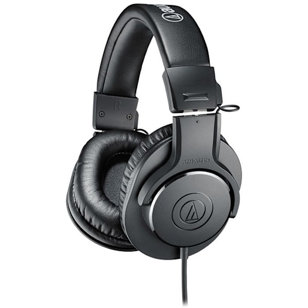 Studio-hovedtelefoner - AUDIO TECHNICA - ATH-M20x - Circumaural - Aktiv støjreduktion - Sort Svart