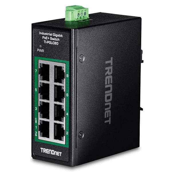TRENDNET TI-PGLC80 Svart