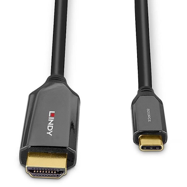 USB-TYYPPI C - HDMI 8K60 -SOVITINKAAPELI, 3M LINDY