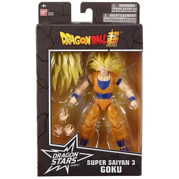 Figuriini Dragon Ball Super Saiyan 3 Goku - Sarja 10 - BANDAI Super Saiyan 3 Goku