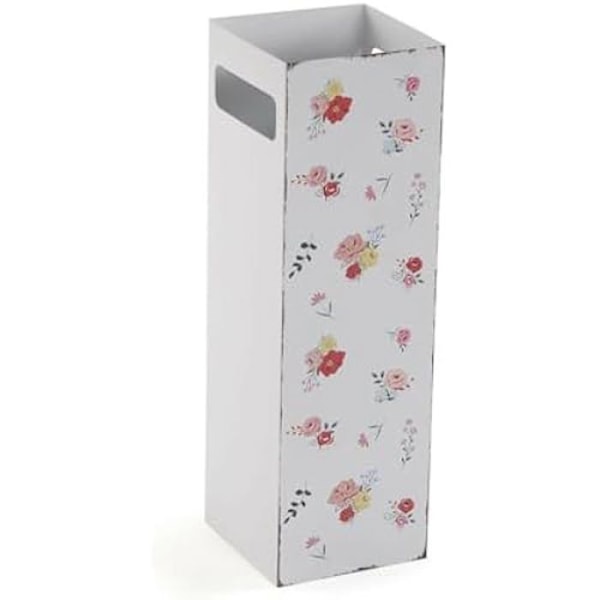 Paraplystativ - Versa - Roser - Flerfarvet - 17 x 17 x 50,5 cm - Cylindrisk Flerfärgad