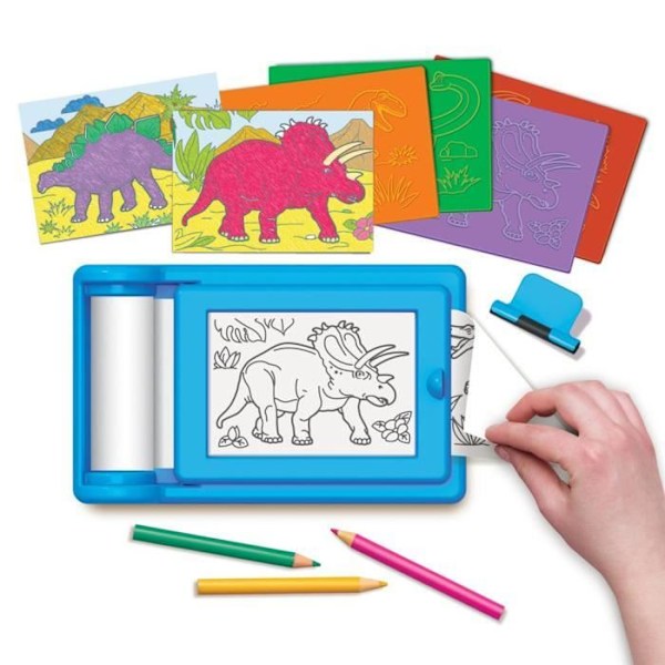 4M KidzMaker : DINOSAURUS ART STUDIO, boks 18x25x6.5cm, 4+