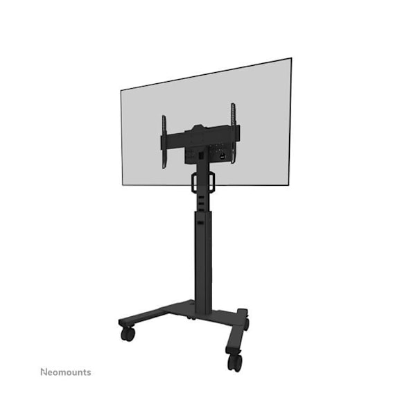 Gulvstøtte - NEOMOUNTS - FL50S-825BL - Sort - Skærm 37'-75' - Højde justerbar 114.5-153.5 cm Sort