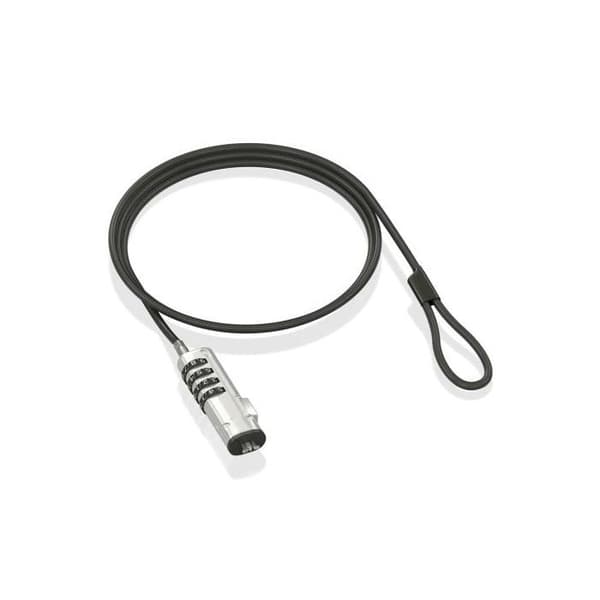 AISENS SÄKERHETSKABEL NANO KOMBINATIONS LOCK 1,5M