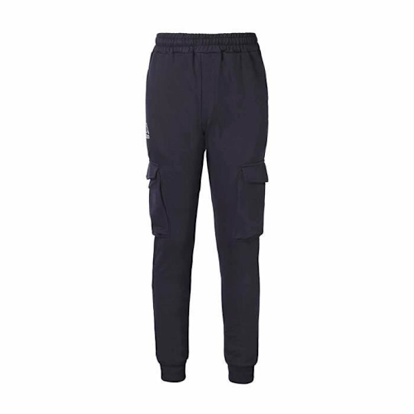 Cargo-housut - Logo - Poika - Sininen - 100% Puuvilla - Slim Fit - Optimaalinen Mukavuus Blå 12 år