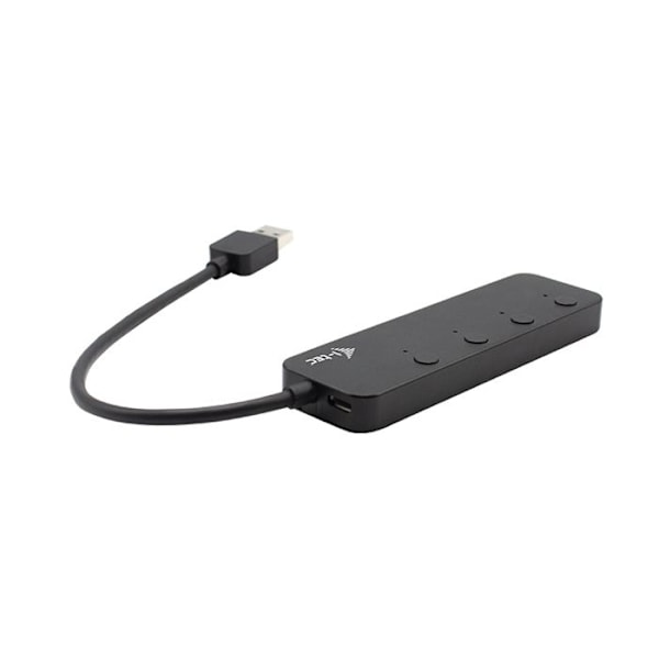 USB Hub - i-Tec - U3CHARGEHUB4 - 4 porte - USB A 3.2 Gen 1 - Opladning op til 10 W