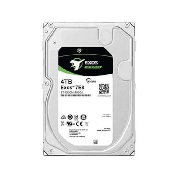 Hårddisk - Seagate - Exos 7E10 - 4 To - SATA 6Gb/s - 256 Mo cache