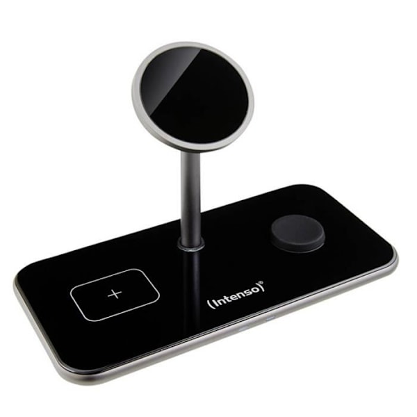 Induktiossulake - Intenso - MB13 - 3in1 - Nopea lataus - Magneettinen tuki musta