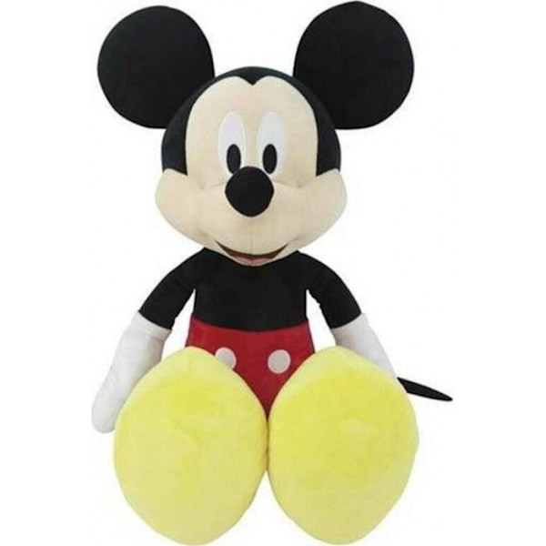 Plyslegetøj - SIMBA - Mickey - 75 cm høj - Sort - Barn - Blandet