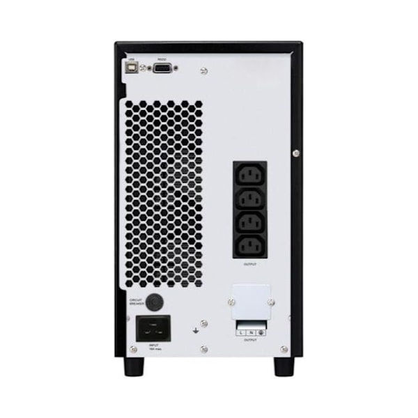 Nilox NXGCOLED456X9V2 UPS Online Continuity Group, 4500 VA-3150 W, LCD-näyttö