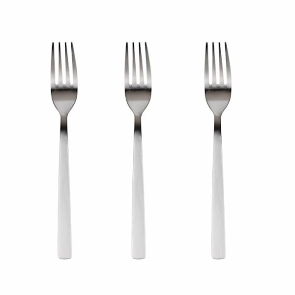 Sæt med Gafler - San Ignacio - SG7771 - Rustfrit stål - 3 Enheder - Holdbare og langtidsholdbare Silver