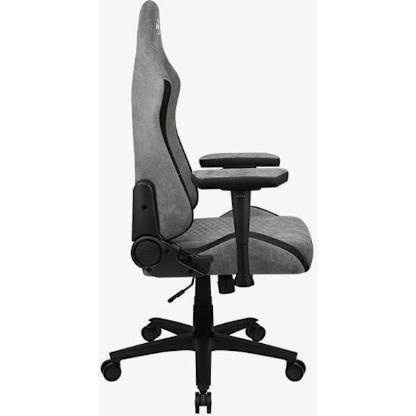 Aerocool Crown AeroSuede Fåtölj (grå/svart) Mörkgrå