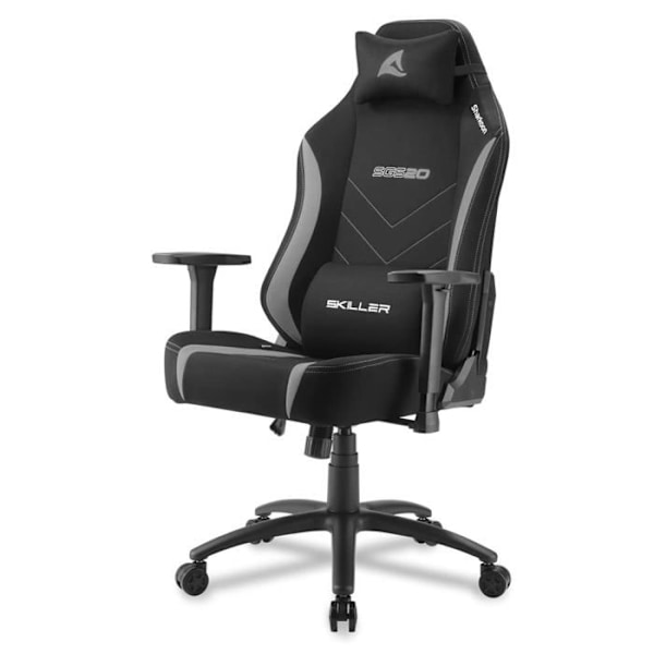 Sharkoon SKILLER SGS20 Stol musta harmaa
