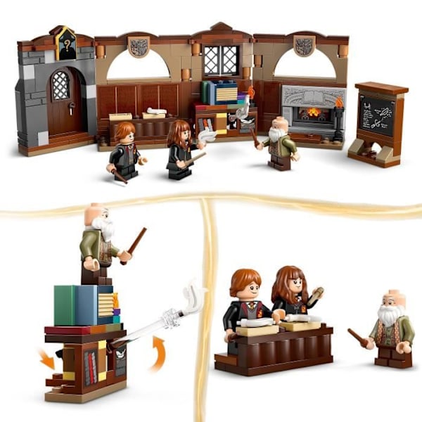 LEGO Harry Potter 76442 Hogwarts Castle: Charms Class - Collector's Toy Flerfärgad