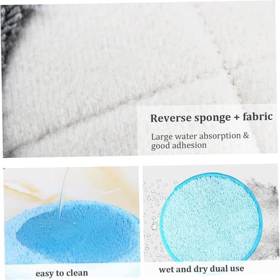 Mopp-ersättningsdynor - 6-pack – Designade för Hurricane Floating Mops – Multifunktionella ersättningsdynor för roterande mopp – 3 färger (grå/grön/blå) – Diameter 16 cm