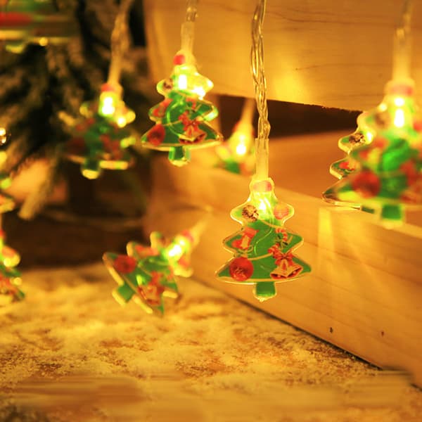 Julgransslinga med blinkande läge, 3 meter, 20 LED-lampor B