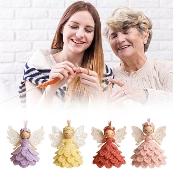 DIY Ängel Virkset – Handgjort pysselkit för nybörjare