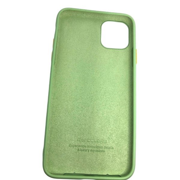 Mobilskal i silikon Iphone 11 pro max ärtgrön Ljusgrön