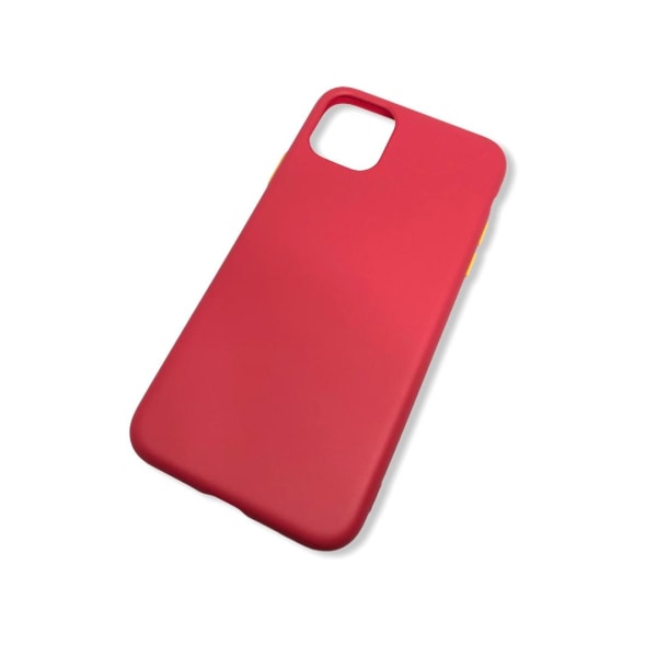 Mobilskal i silikon Iphone 11 pro max röd Röd