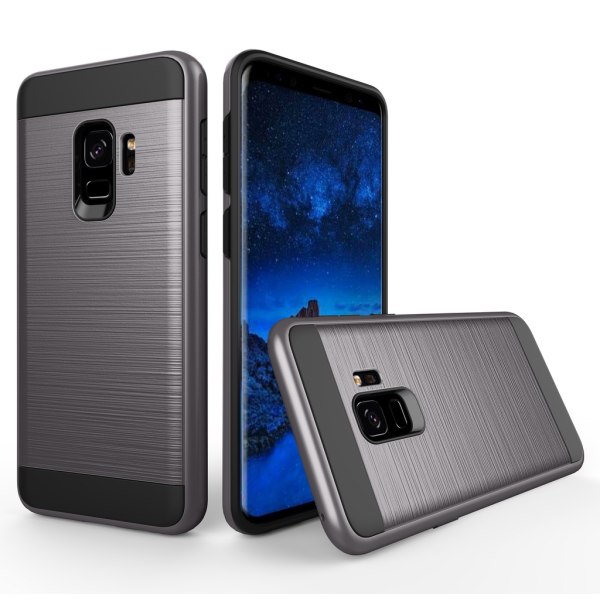 Samsung Galaxy S9 hybridskal Grå grå