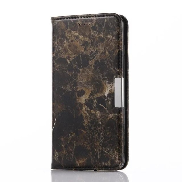 iPhone 7/8 plus plånboksfodral wallet - Marmor brun Brun