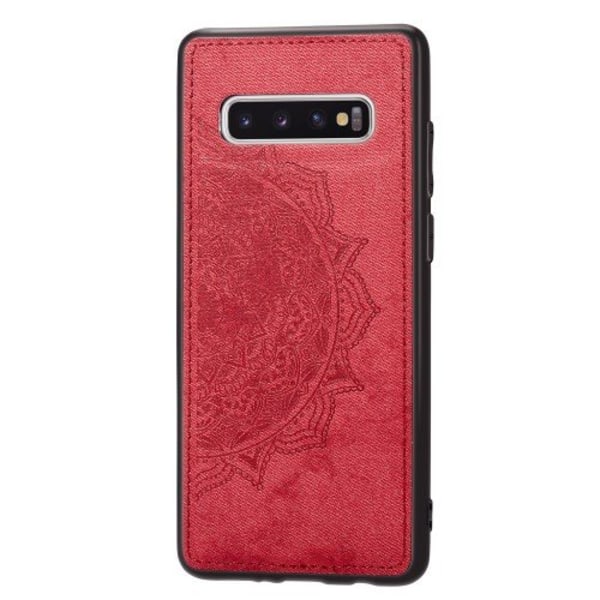 Samsung Galaxy S10 skal röd mandala Röd
