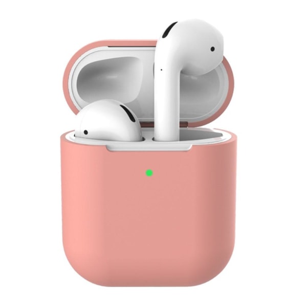 Skyddsfodral till AirPods-silicon aprikos Aprikos