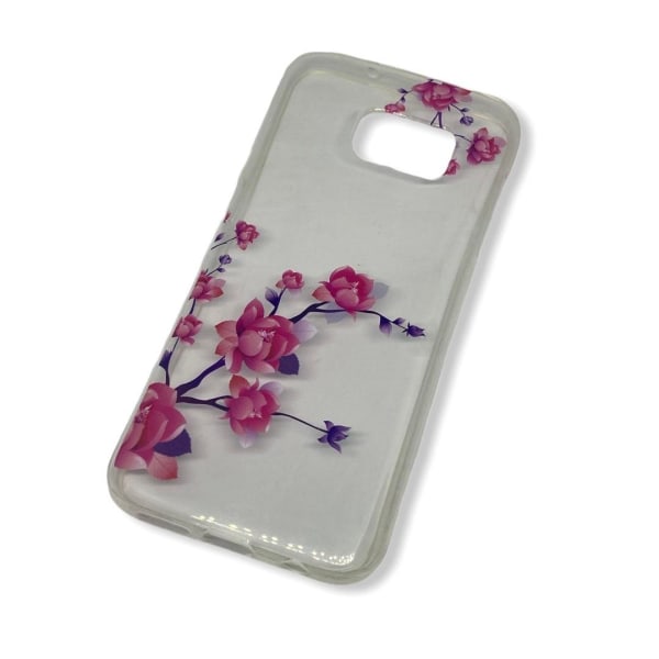 Mobilskal Samsung galaxy S7-blommor Transparent