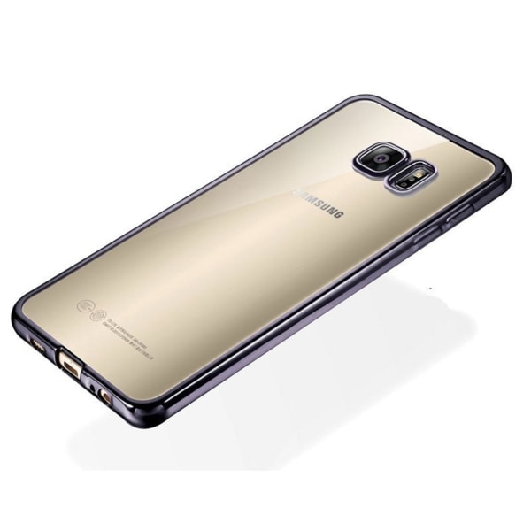 Samsung Galaxy S8 skal soft TPU flexi frame Grå Transparent
