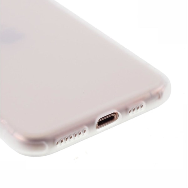 iPhone 11skal silikon transparent med skärmskydd Transparent