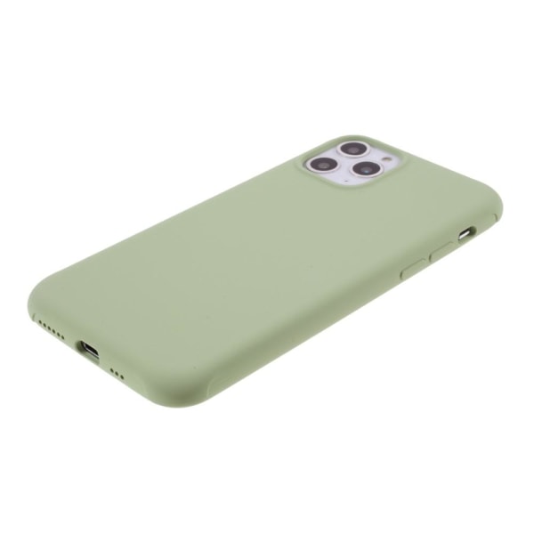 iPhone 11 pro skal silikon grön-skärmskydd Grön