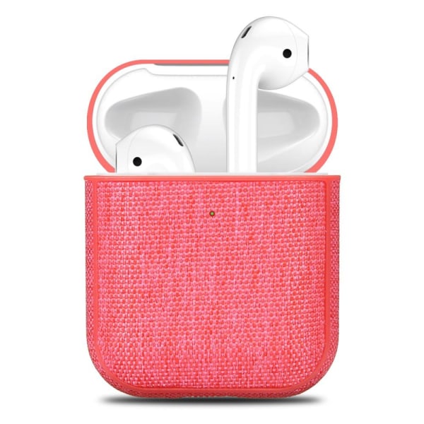 Skyddsfodral till AirPods-canvas rosa Rosa