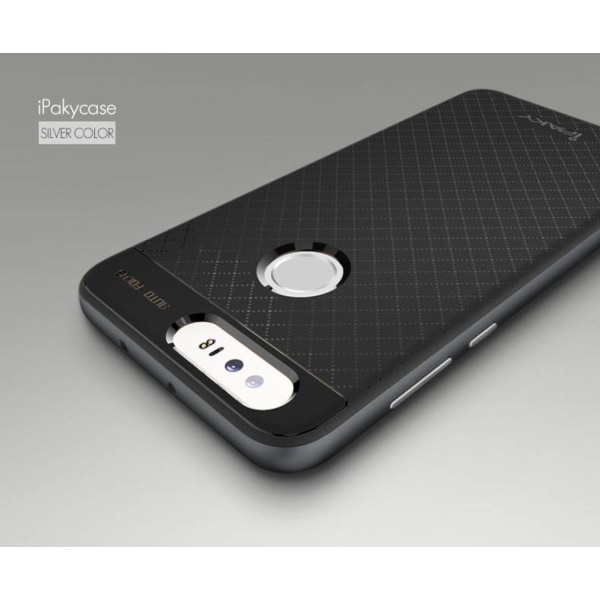 Huawei Honor 8 pro iPAKY hybridskal svart-grå Svart