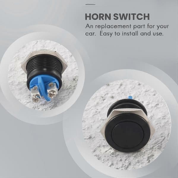 16mm 12V Hornknappbryter for biler og lastebiler