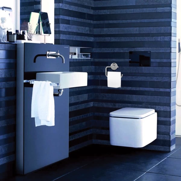 WC-paperitelineen pidike seinälle asennettava (ei itseliimautuva) kromattu WC-paperiteline ruostumaton teräs - WC-paperiteline messinkinen WC-paperiteline