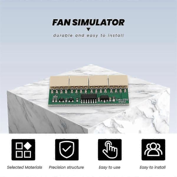 4-benet Plug & Play Fan Simulator Emulator til Antminer Alle Miner S19 S19pro D9 D7 L7 KA3 S19jpro Minere