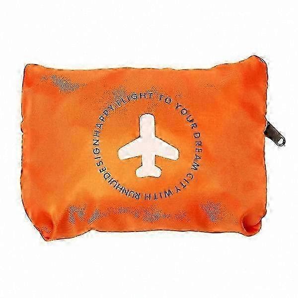 Sammenleggbar duffelbag med oppbevaringspose - Lys oransje farge