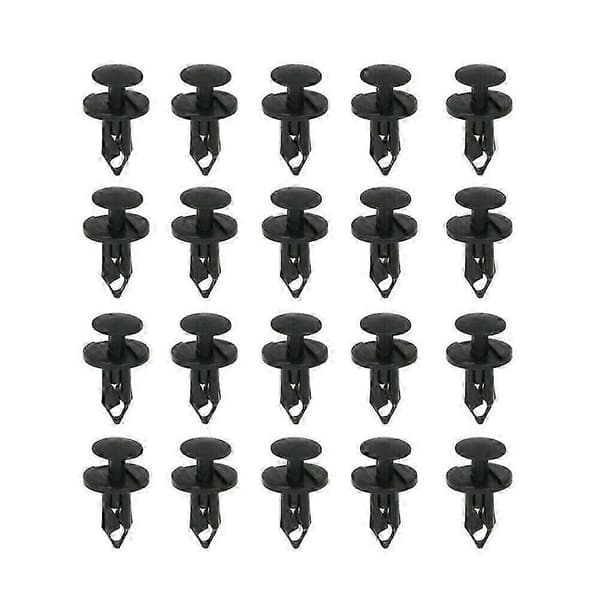 190 st Bil Push Pin Rivet Trim Clips Kit Auto Plastfäste Rivet.