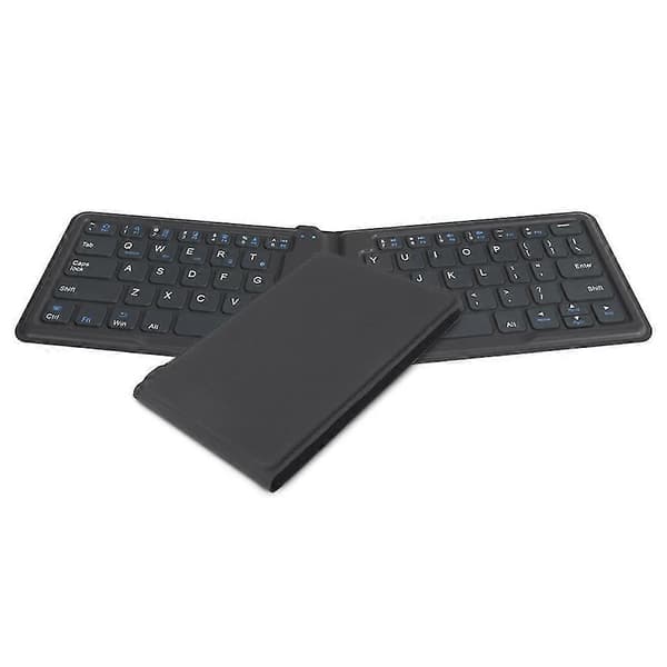 64 tangenter Vikbart Bluetooth-kompatibelt Platt Trådlöst Mini-tangentbord för Mobiltelefon
