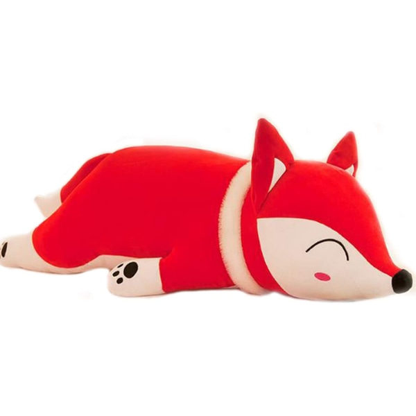 Fox Plys legetøjsgave til børn og voksne, rød 13 tommer