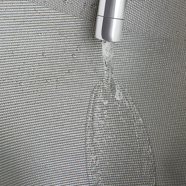 Plasser, sett med 6 vaskbare, smussavvisende plasser grey