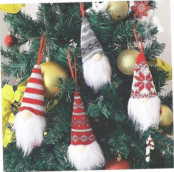 Julepynt Jul Gnome Dukke Figurer Trepynt For Barn