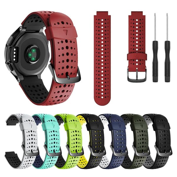 Urrem Armbånd Til Garmin Forerunner220 Silikonerem Bælte Urarmbånd