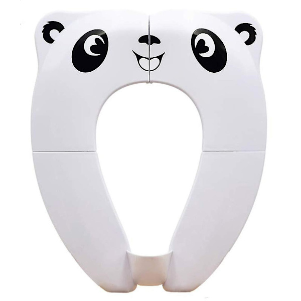 Toilettræner til Børn, Foldbar Toilettræner til Rejser, Bærbar Rejsetoilet panda