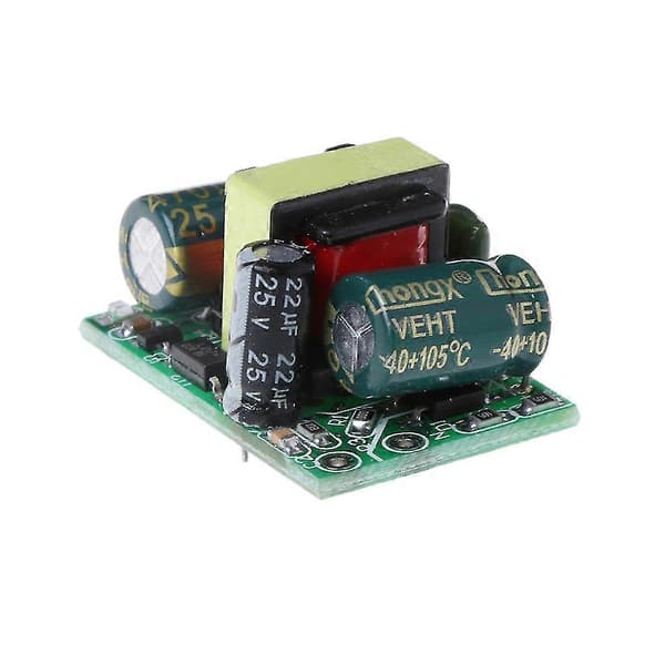 Isolert Strømomformer 12v 400ma Spenningsnedtrappingsmodul Ac-Dc 220v Til 12v