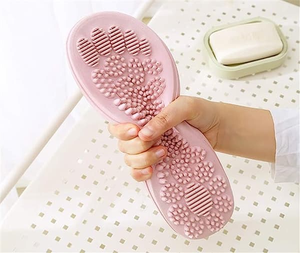 Massagetofflor Sandaler för Män Kvinnor 6.5/7.5UK,Rosa