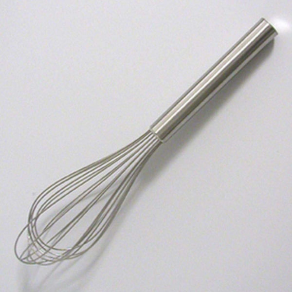 Heavy Duty 8 Wire Rustfrit Stålpiskeris, 30 cm, Sølv